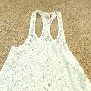Lace tank top
